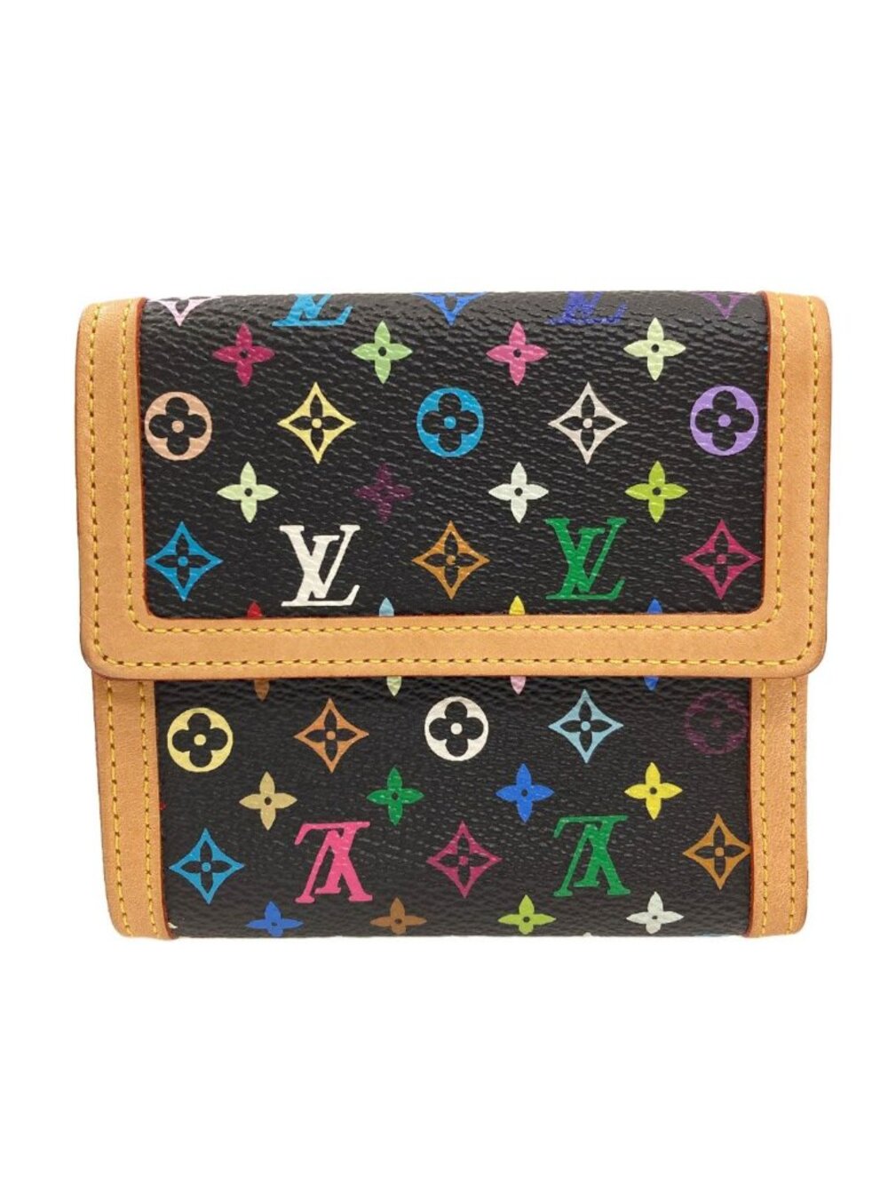 Louis Vuitton Porte Monnaie Billets Cartes Credit Trifold Wallet Monogram Canvas